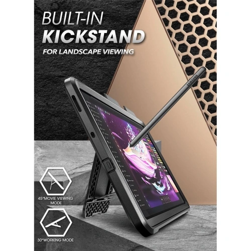 Etui Supcase Unicorn Beetle Pro Samsung Galaxy Tab S6 Lite 10.4 2022/2020 Black