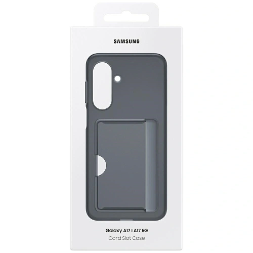 Etui Samsung Card Slot do Galaxy A17 czarny