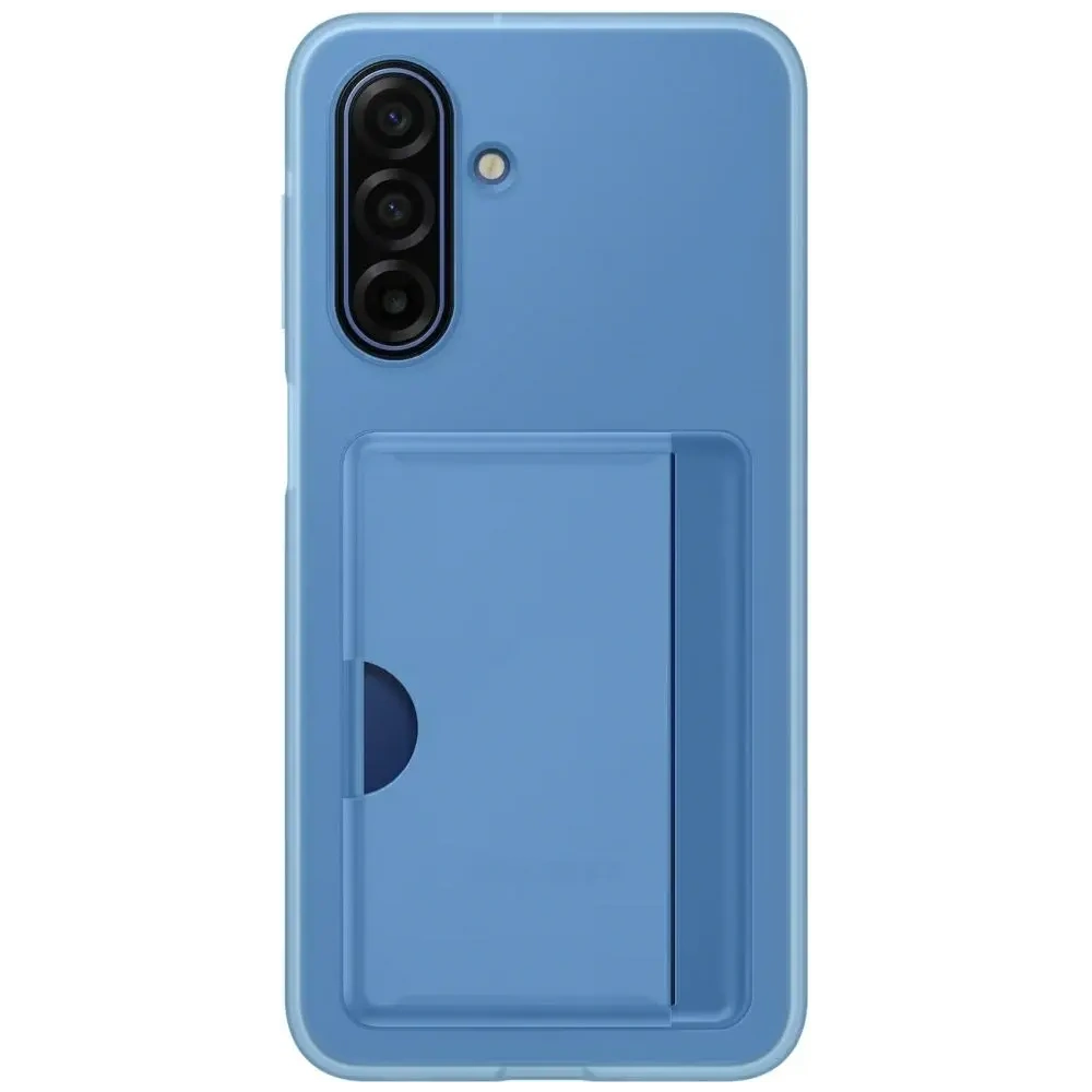 Etui Samsung Card Slot do Galaxy A17 niebieski