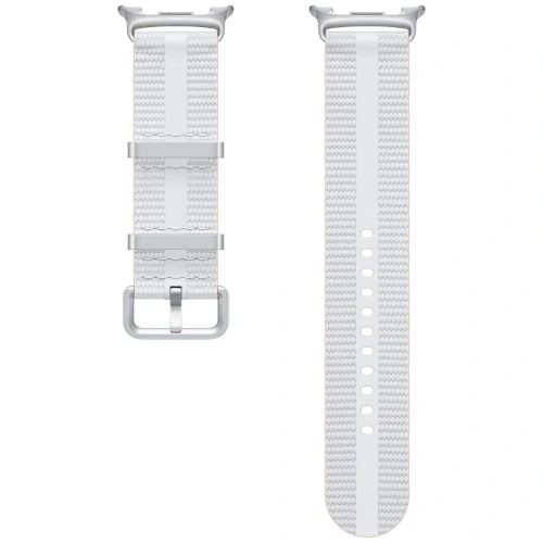 Pasek Samsung Athleisure do Galaxy Watch8 / Watch8 Classic (M/L) biały