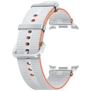 Pasek Samsung Athleisure do Galaxy Watch8 / Watch8 Classic (M/L) biały