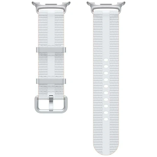 Pasek Samsung Athleisure do Galaxy Watch8 / Watch8 Classic (S/M) biały