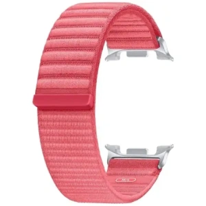 Pasek Samsung Fabric do Galaxy Watch8 / Watch8 Classic (M/L) coralred
