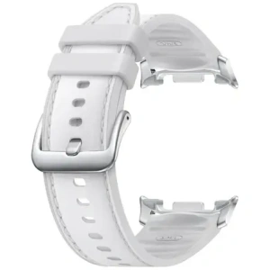 Pasek Samsung Hybrid do Galaxy Watch8 Classic (S/M/L) biały