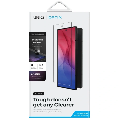 Szkło hartowane UNIQ Optix Clear do Samsung Galaxy Z Fold7