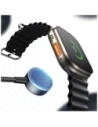 Kabel USAMS Huan Series SJ754 3w1 72W USB-C / USB-C 60W, USB-C 12W + ładowarka do zegarka 2.5W tarnish