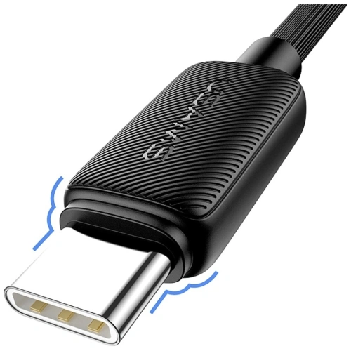 Kabel USAMS KY Series US-SJ696 60W USB-C / USB-C 2m biały