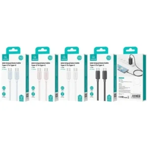 Kabel USAMS KY Series US-SJ701 60W USB-C / USB-C 3m czarny