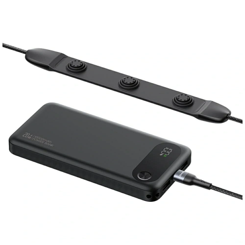 Kabel USAMS SJ759 U89 100W Fast Charging z masażerem czarny