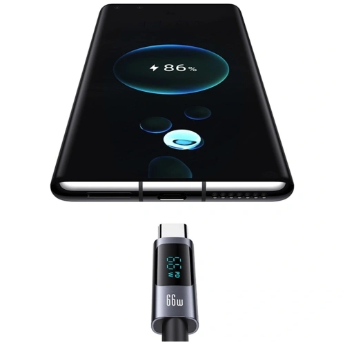 Kabel USAMS Sufeng Series US-SJ673 66W 6A Fast Charging USB-C do USB-A 1.2m tarnish