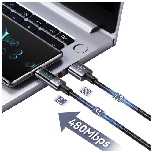 Kabel USAMS Sufeng Series US-SJ673 66W 6A Fast Charging USB-C do USB-A 1.2m tarnish