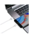 Kabel USAMS US-SJ603 U84 3A USB-C / USB-A 3m biały