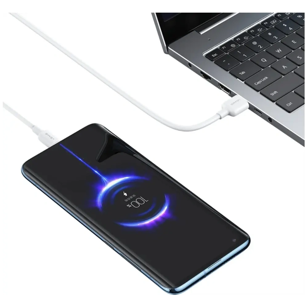 Kabel USAMS US-SJ603 U84 3A USB-C / USB-A 3m biały