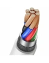 Kabel USAMS US-SJ603 U84 3A USB-C / USB-A 3m biały