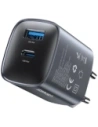 Ładowarka sieciowa USAMS CC290 T66 45W GaN USB-A, USB-C srebrny