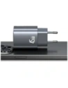 Ładowarka sieciowa USAMS CC290 T66 45W GaN USB-A, USB-C srebrny