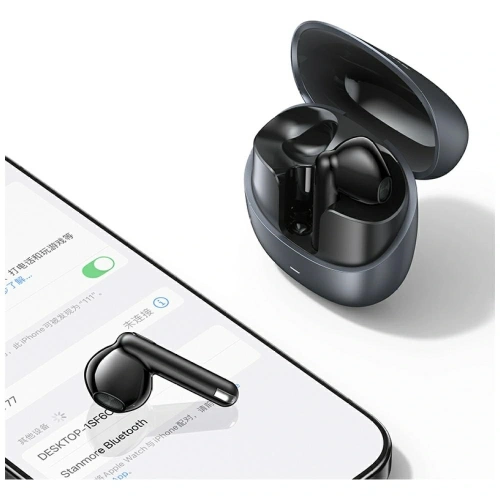 Bezprzewodowe słuchawki douszne USAMS Echo E03 TWS Bluetooth 5.3 tarnish