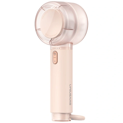 Wiatrak ręczny USAMS LiFE LU01 różowy