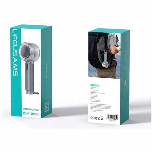 Wiatrak ręczny USAMS LiFE LU01 różowy