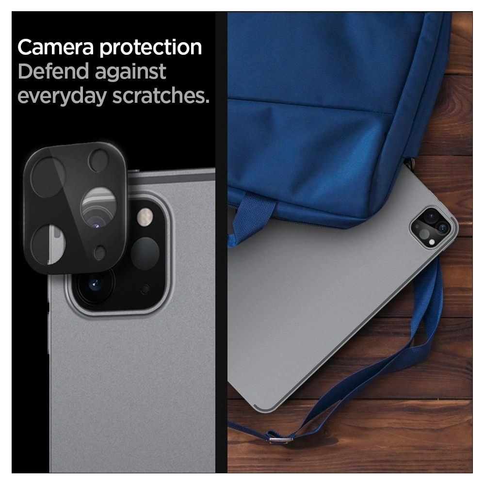 Hurtownia GSM - Tvrzené sklo Spigen Glass FC Camera Apple iPad Pro 11 2020 (2. generace) /12.9 2020 (4. generace) Černé [2 PACK] - SPN1184 - {ean13} - Hurt