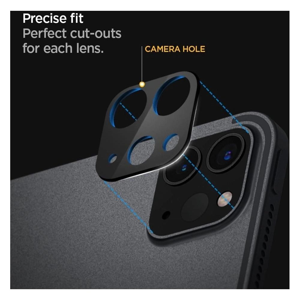 Hurtownia GSM - Tvrzené sklo Spigen Glass FC Camera Apple iPad Pro 11 2020 (2. generace) /12.9 2020 (4. generace) Černé [2 PACK] - SPN1184 - {ean13} - Hurt