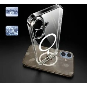 Etui UGREEN Classy Clear Magnetic do Apple iPhone 16 Plus przezroczyste
