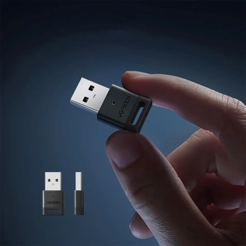 Adapter UGREEN CM591 USB-A Bluetooth 5.3 czarny
