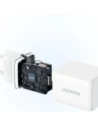 Ładowarka sieciowa UGREEN X513 30W GaN USB-C biała