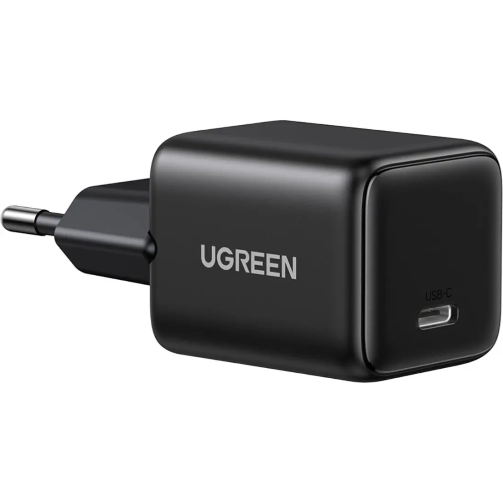 Ładowarka sieciowa UGREEN X513 30W GaN USB-C + kabel USB-C 1m czarna