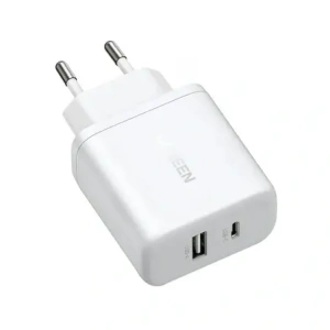 Ładowarka sieciowa UGREEN X227 20W GaN USB-A, USB-C biała