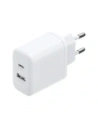 Ładowarka sieciowa UGREEN X227 20W GaN USB-A, USB-C biała