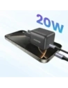 Ładowarka sieciowa UGREEN X512 20W GaN USB-C szara