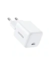 Ładowarka sieciowa UGREEN X513 30W GaN USB-C + kabel USB-C 1m biała