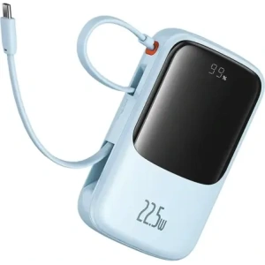 Powerbank Baseus Qpow Pro+ 22.5W 10000mAh USB-C niebieski