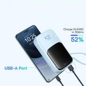 Powerbank Baseus Qpow Pro+ 22.5W 10000mAh USB-C niebieski
