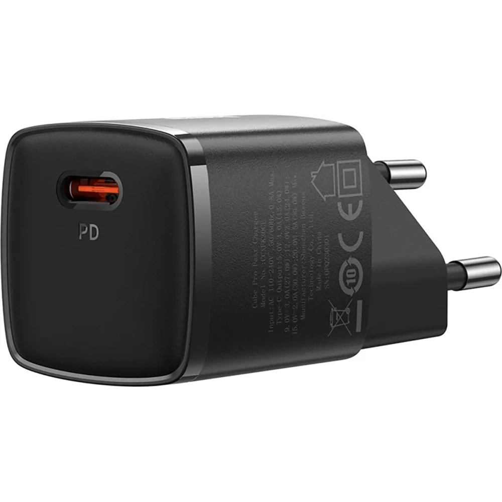 Ładowarka sieciowa Baseus Cube Pro 30W USB-C czarna