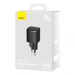 Ładowarka sieciowa Baseus Cube Pro 30W USB-C czarna
