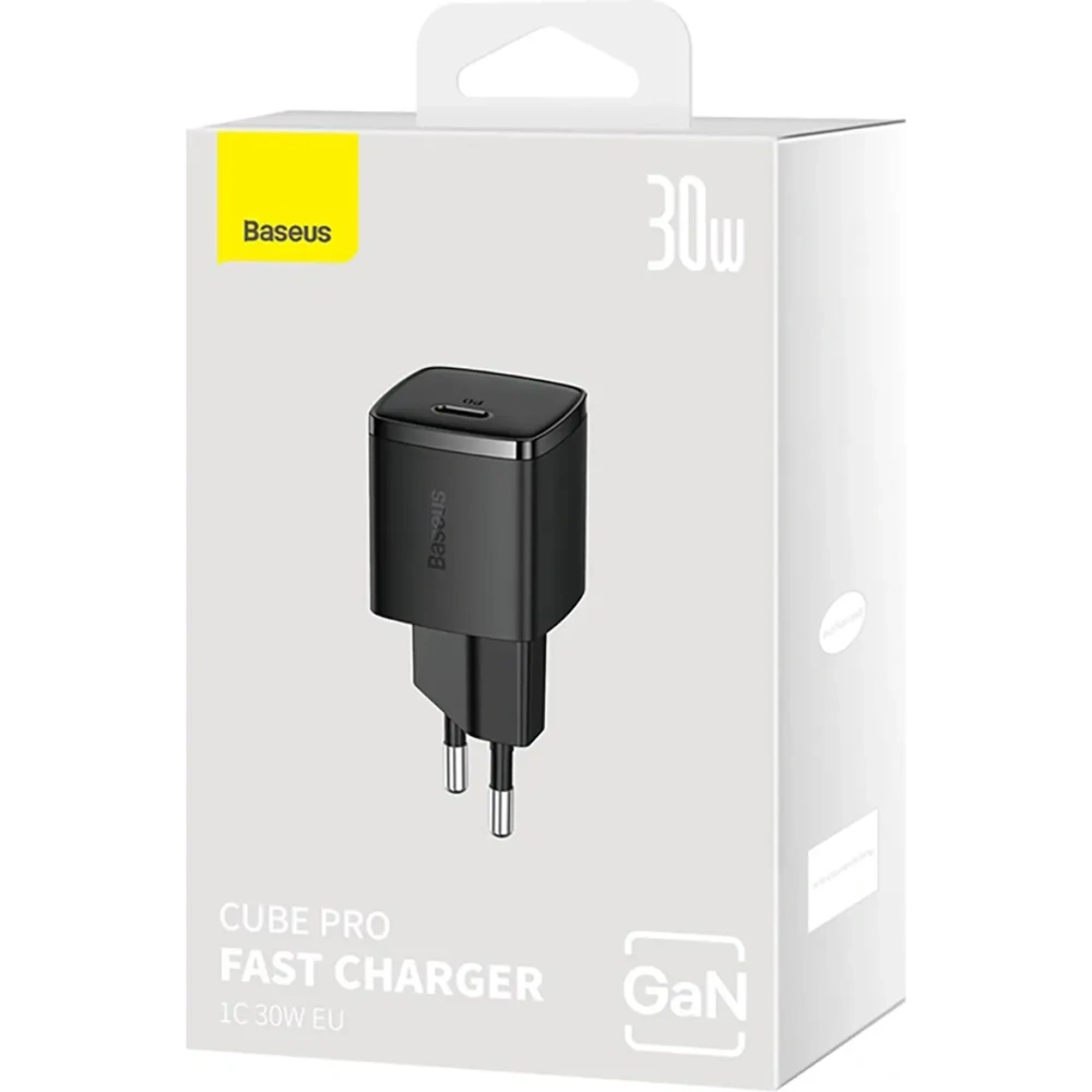 Ładowarka sieciowa Baseus Cube Pro 30W USB-C czarna