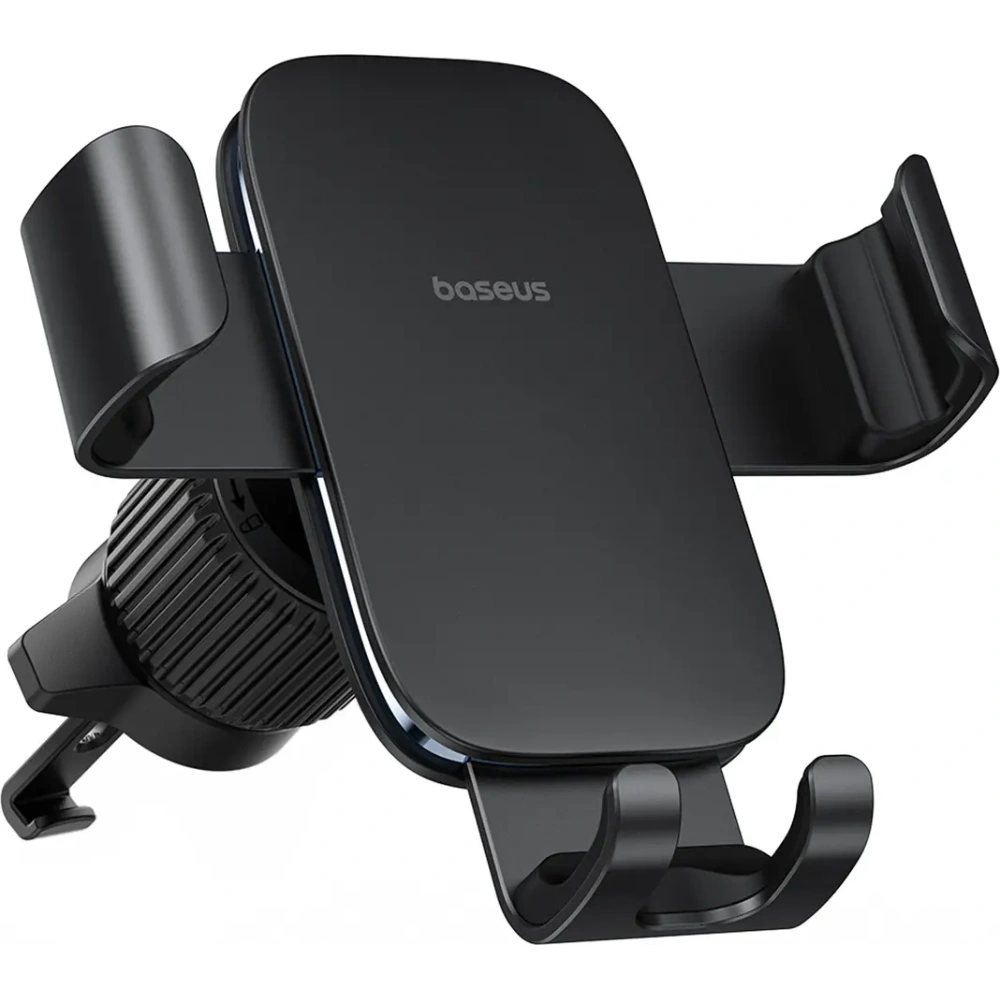 Uchwyt samochodowy do kratki Baseus Metal Age 3 grawitacyjny czarny