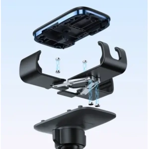 Uchwyt samochodowy do kratki Baseus Metal Age 3 grawitacyjny czarny