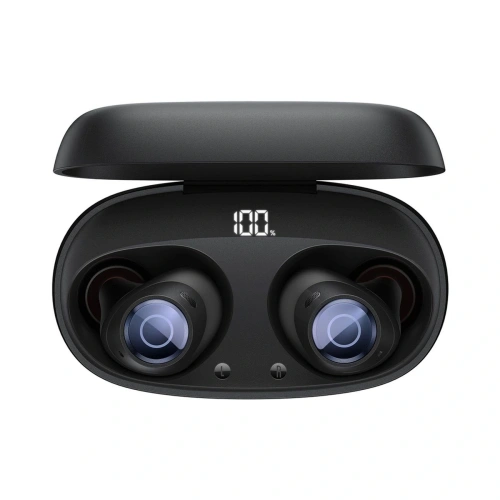 Bezprzewodowe słuchawki dokanałowe Baseus Bowie MA20 Pro TWS ANC IPX6 czarne
