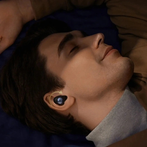 Bezprzewodowe słuchawki dokanałowe Baseus Bowie MA20 Pro TWS ANC IPX6 czarne