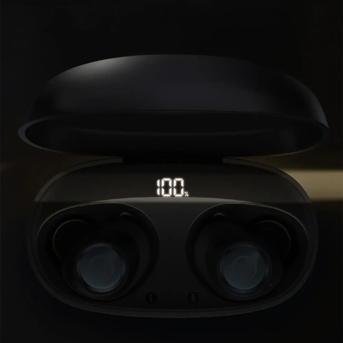 Bezprzewodowe słuchawki dokanałowe Baseus Bowie MA20 Pro TWS ANC IPX6 czarne