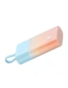 Powerbank Baseus Popsicle 5200mAh 20W z wbudowanym kablem Lightning + kabel Baseus Simple USB-C / USB-C 60W/20V/3A/30cm niebiesko-pomarańczowy