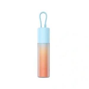 Powerbank Baseus Popsicle 5200mAh 20W z wbudowanym kablem Lightning + kabel Baseus Simple USB-C / USB-C 60W/20V/3A/30cm niebiesko-pomarańczowy