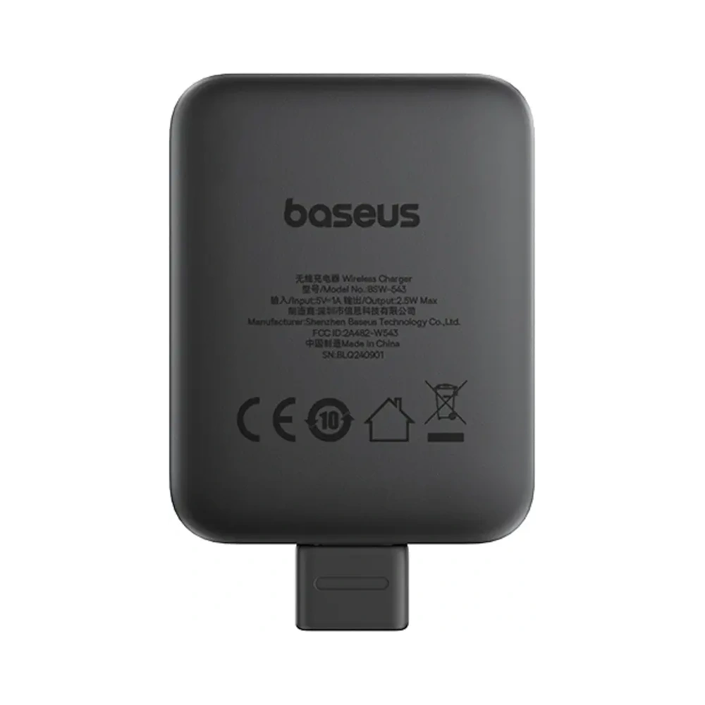 Ładowarka indukcyjna Baseus MagPro 2.5W magnetyczna do Apple Watch czarna