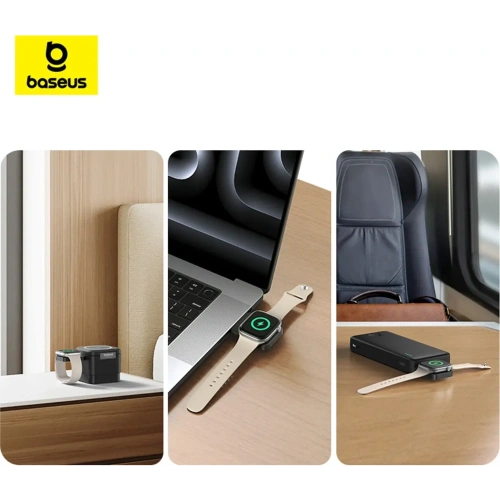 Ładowarka indukcyjna Baseus MagPro 2.5W magnetyczna do Apple Watch czarna