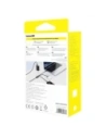 Kabel 3w1 Baseus Flash Series 3 USB-C / 2xUSB-C, Lightning 1.5m 100W czarny