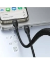 Kabel 3w1 Baseus Flash Series 3 USB-C / 2xUSB-C, Lightning 1.5m 100W czarny