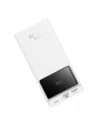 Powerbank Baseus EnerFill FP41 30000mAh 22.5W z kablem Baseus Simple USB-A / USB-C 3A 30cm biały